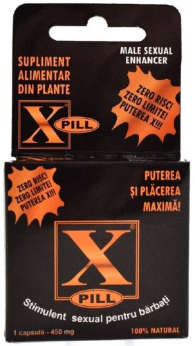 X-PILL Potencianövelő Kapszula Férfiaknak - 1db