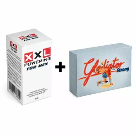   XXL POWERING FOR MEN - 8 DB + Gladiátor Strong - 4 db kapszula csomag