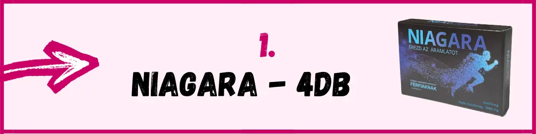 Niagara potencianövelő kapszula