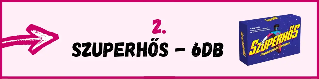 Szuperhős potencianövelő kapszula