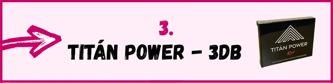 Titán Power potencianövelő kapszula