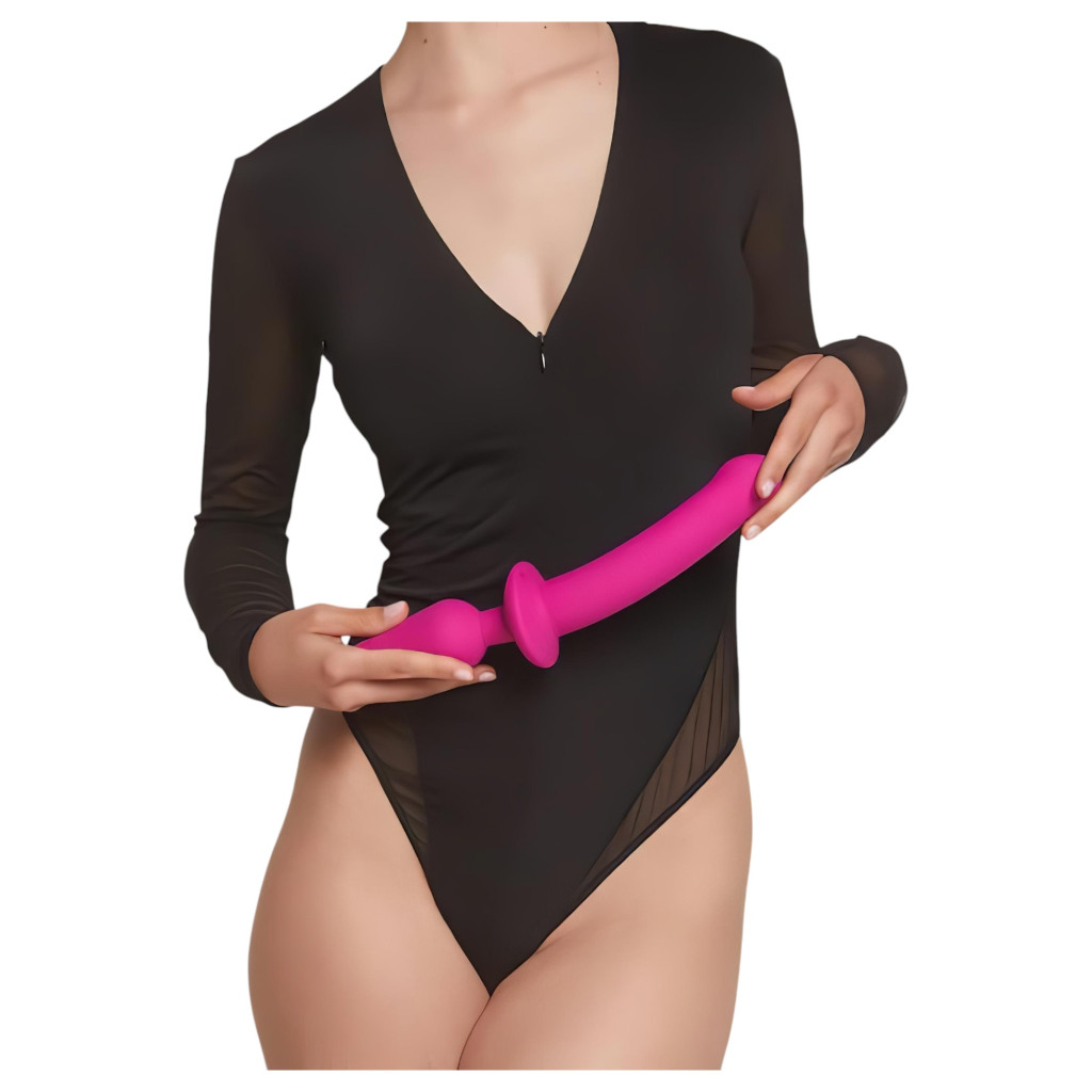 / Strap-on-me Switch Semi-Realistic XXL - 2in1 dildó (pink)