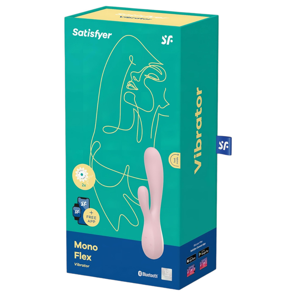 / Satisfyer Mono Flex – App-vezérelt vibrátor (pink) / Satisfyer Mono Flex – App-vezérelt vibrátor (pink)