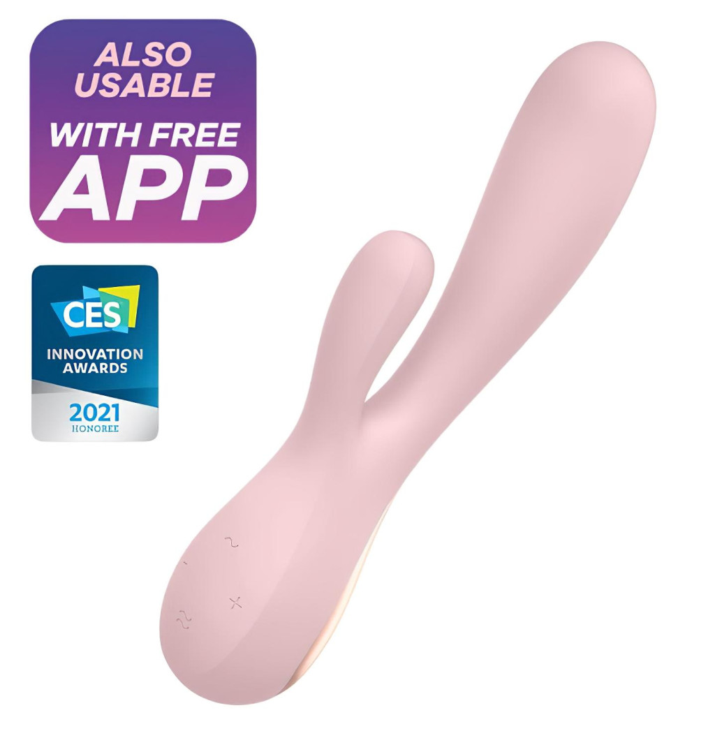 / Satisfyer Mono Flex – App-vezérelt vibrátor (pink) / Satisfyer Mono Flex – App-vezérelt vibrátor (pink)