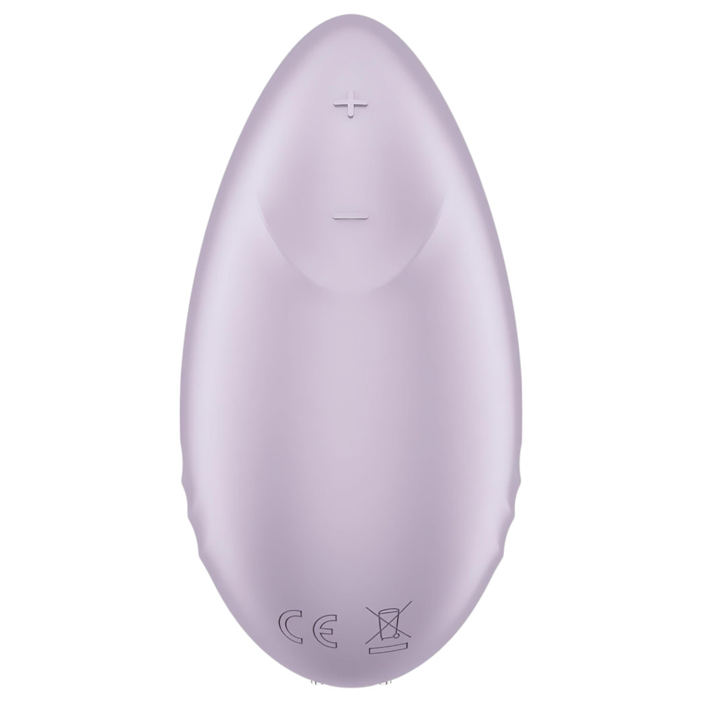Satisfyer Tropical Tip – App-vezérelt csiklóvibrátor (lila)