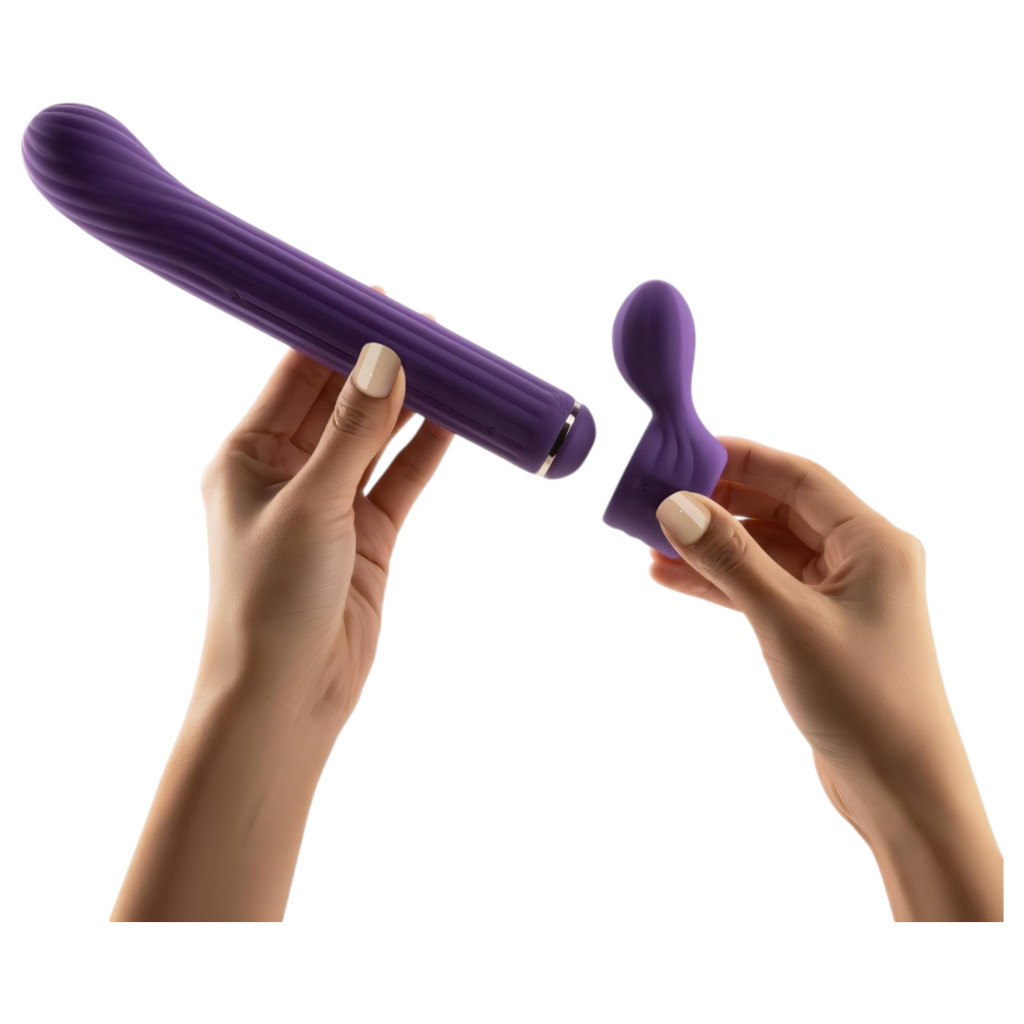 Magic Stick S1 - több funkciós vibrátor (lila)