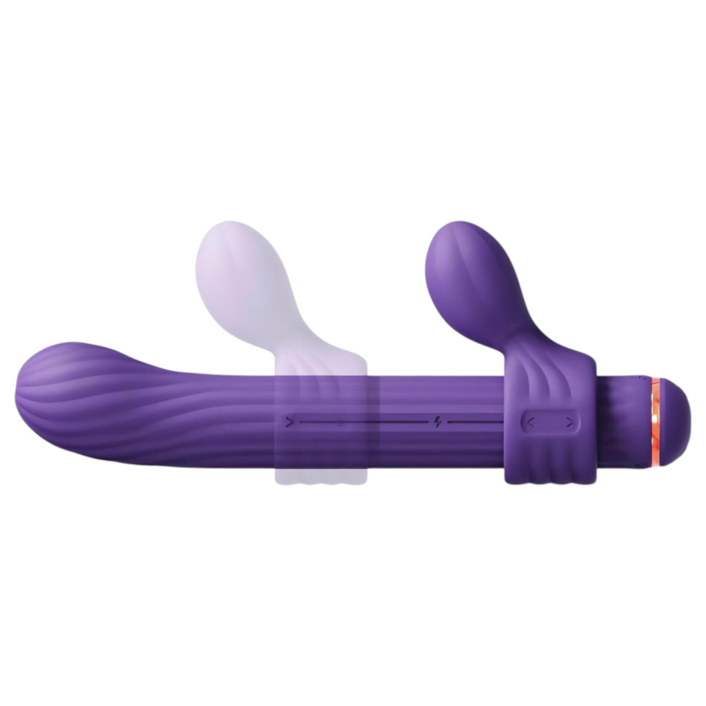Magic Stick S1 - több funkciós vibrátor (lila)