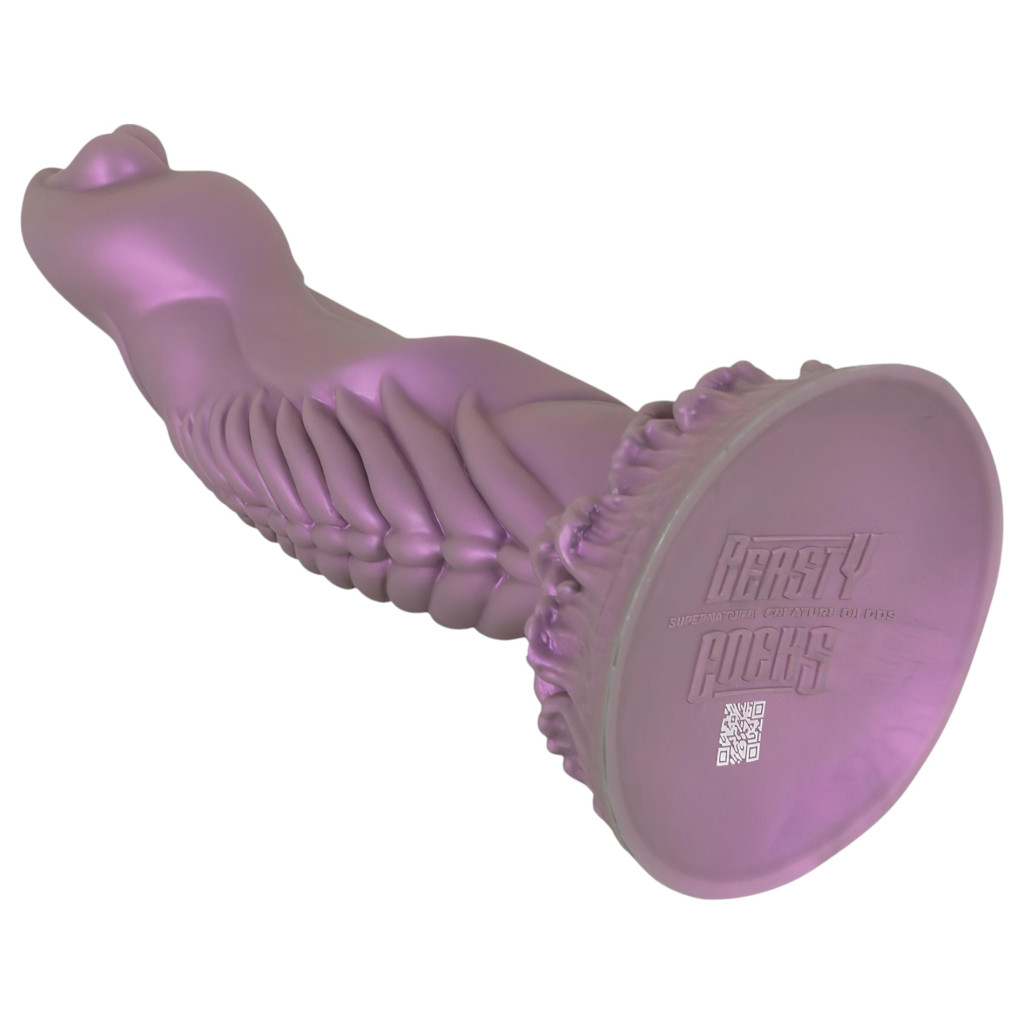 Beasty Cocks Alien Phallus - űrlény dildó (lila)