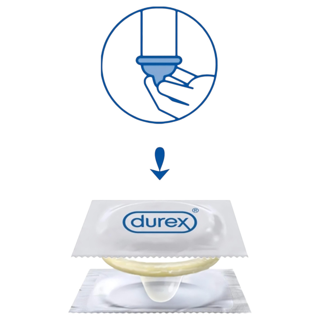 Durex Invisible Slim - vékony óvszer (10 db)
