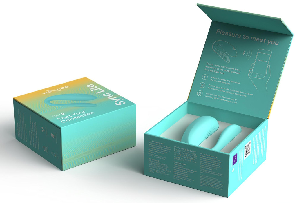 We-Vibe Sync Lite – App- és távirányítós párvibrátor (zöld)