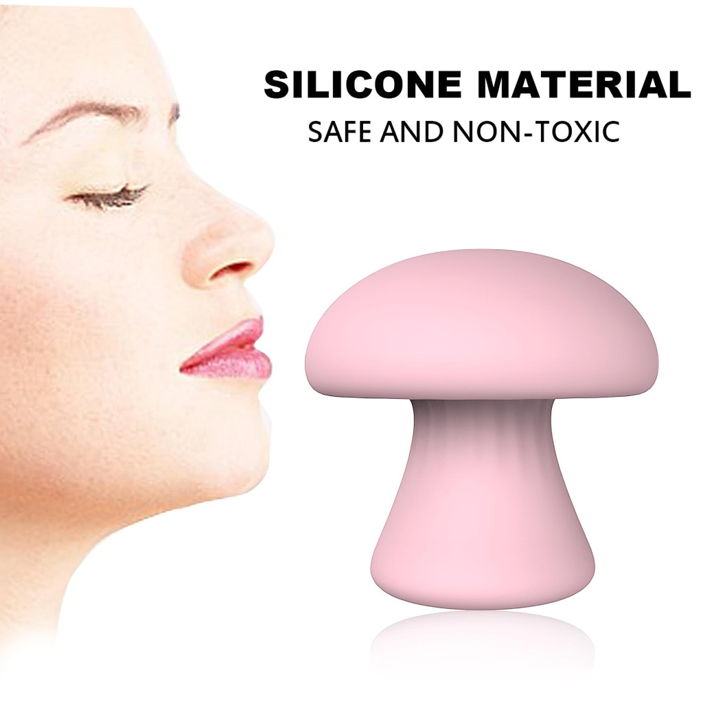 / Magic Mushroom - akkus arcmasszírozó (pink)