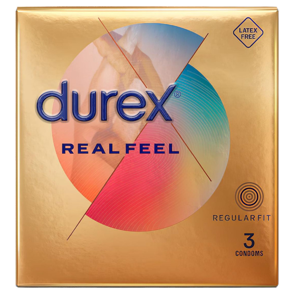 Durex Real Feel - latexmentes óvszer (3 db) Durex Real Feel - latexmentes óvszer (3 db)