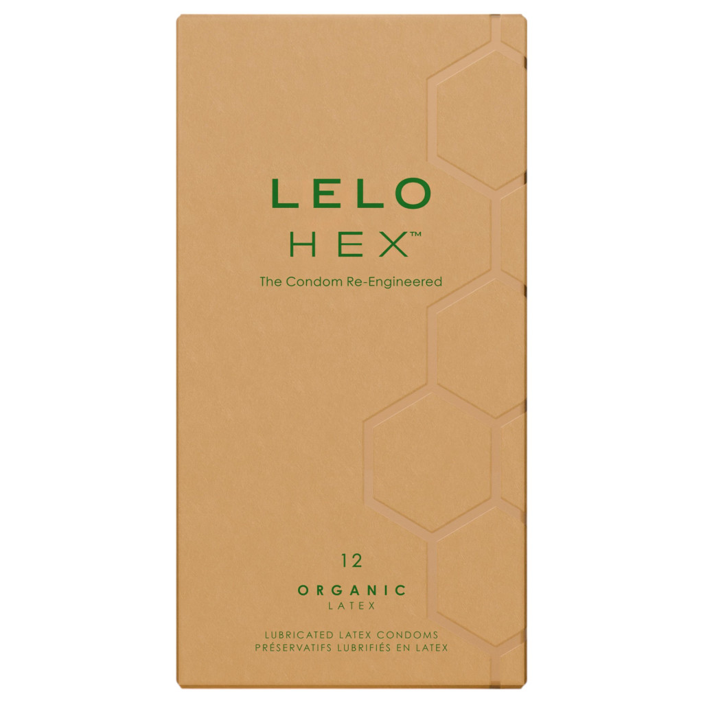 LELO Hex Organic - potencia óvszer (12 db)