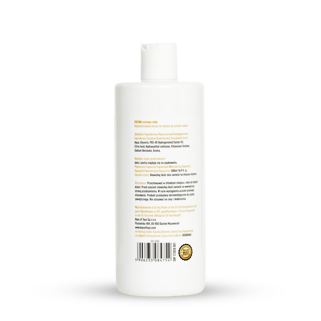 MyLove Fisting-extreme síkosító 500 ml