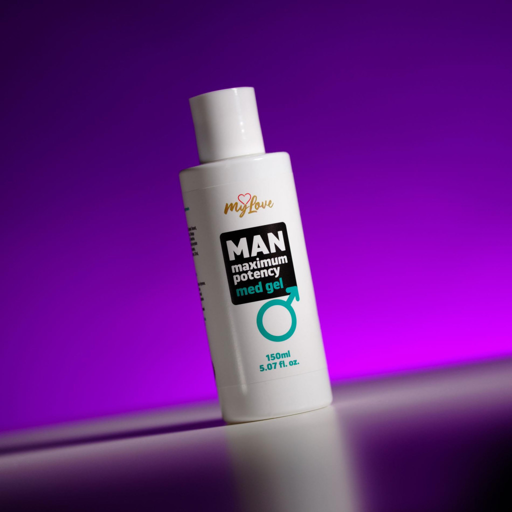 MyLove Man Maximum Potency Med gél 150 ml MyLove Man Maximum Potency Med gél 150 ml