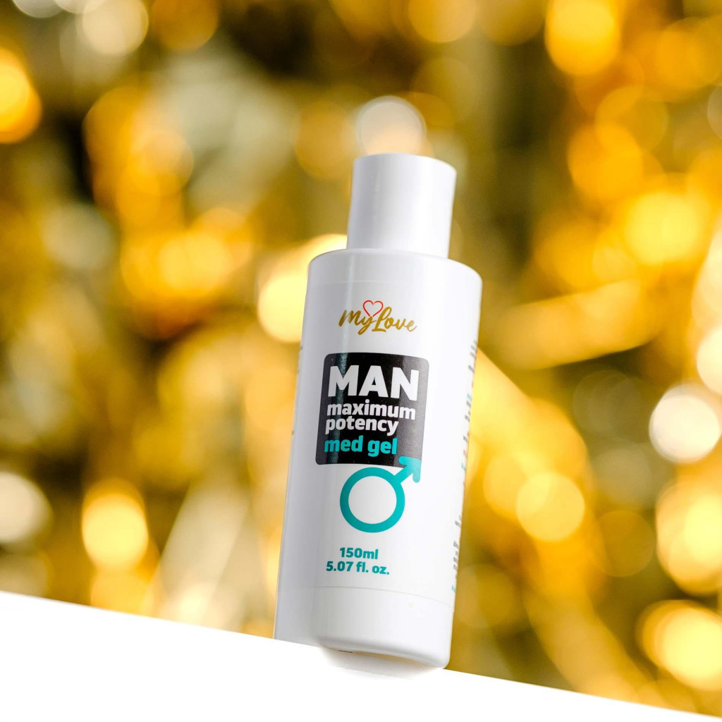 MyLove Man Maximum Potency Med gél 150 ml MyLove Man Maximum Potency Med gél 150 ml