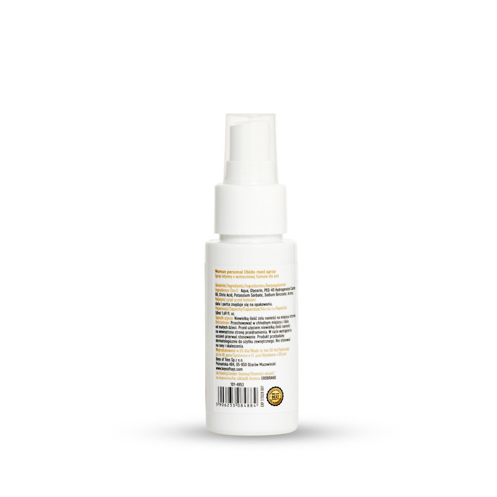 MyLove Woman – intim vágyfokozó spray 50 ml