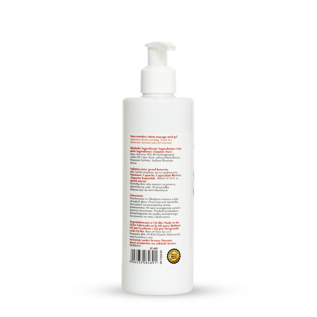 MyLove Nuru sensitive intim masszázsgél 300 ml MyLove Nuru sensitive intim masszázsgél 300 ml