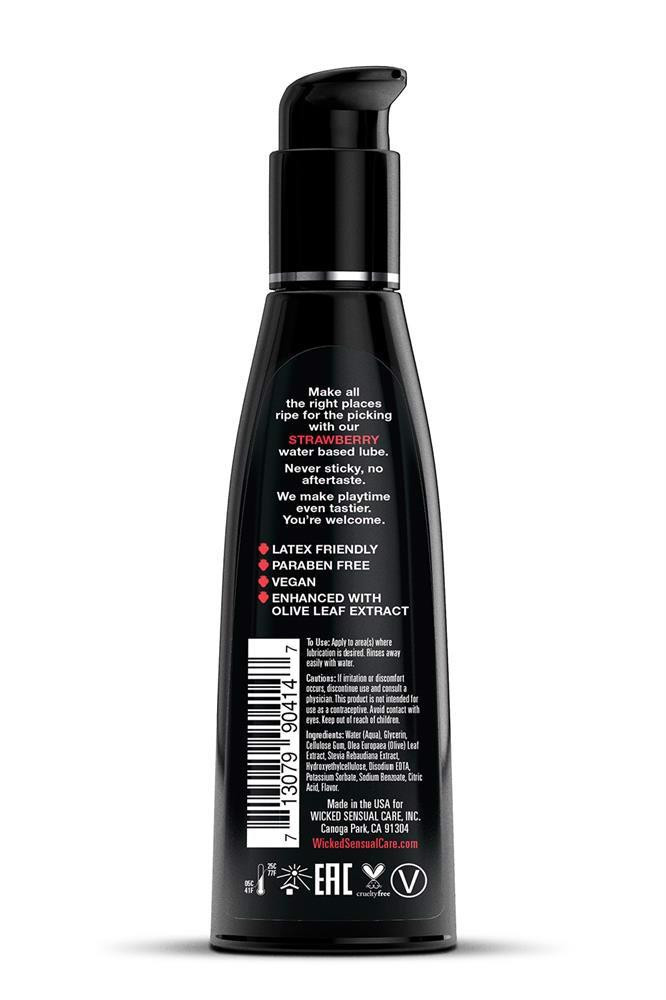 Wicked Aqua eper ízesítésű víz 120ml