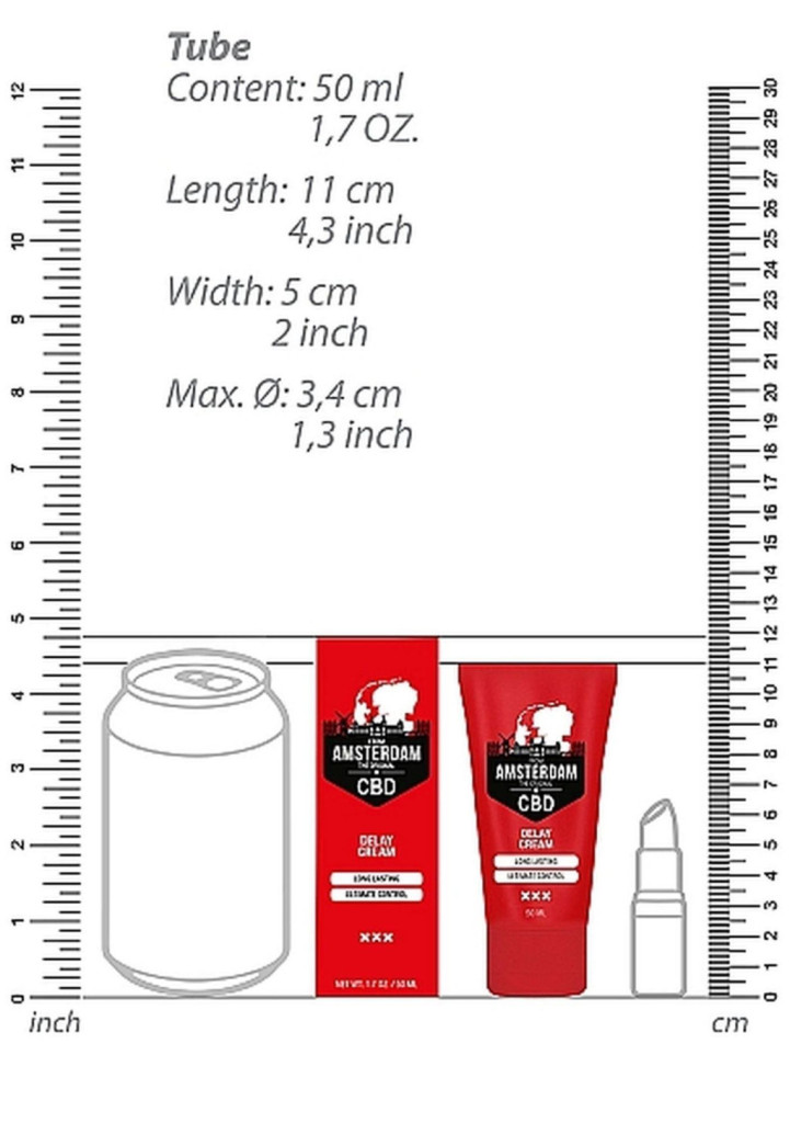 Original CBD from Amsterdam – késleltető krém 50 ml