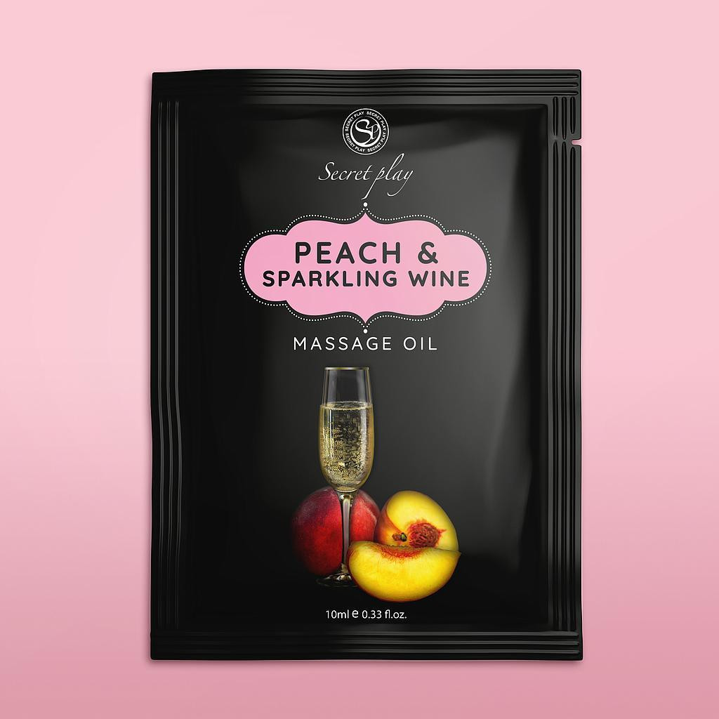Peach & Sparkling Wine masszázsolaj 10 ml