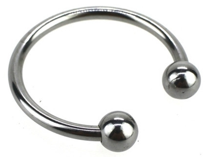 Open Ball Tassel Ring – elegáns golyós intim gyűrű