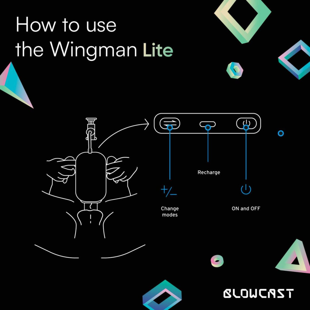 Blowcast Wingman Lite automata maszturbátor