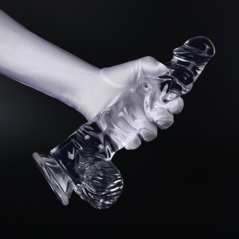 Dildick átlátszó vibrátor – prémium intim élmény 15 x 4 cm Dildick átlátszó vibrátor – prémium intim élmény 15 x 4 cm