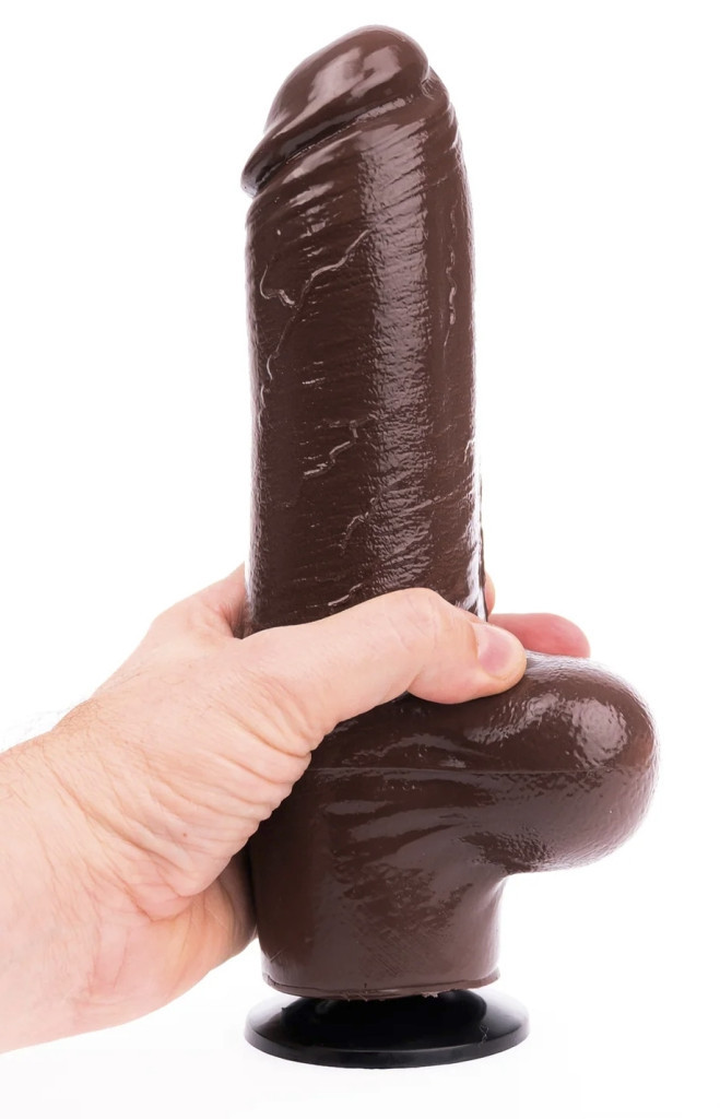 Funker DP88BR – prémium barna dildó 16 x 6 cm