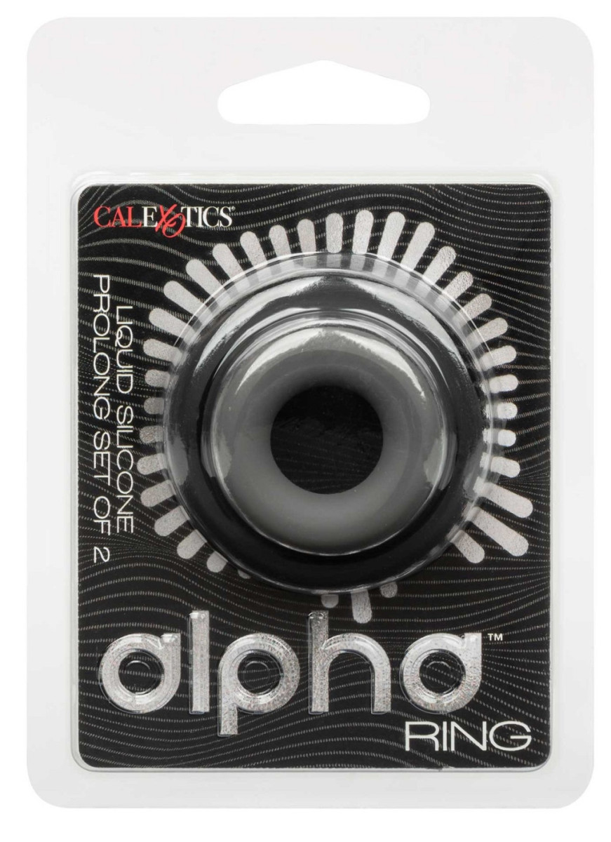 Alpha Ring – prémium péniszgyűrűk (2 db) Alpha Ring – prémium péniszgyűrűk (2 db)