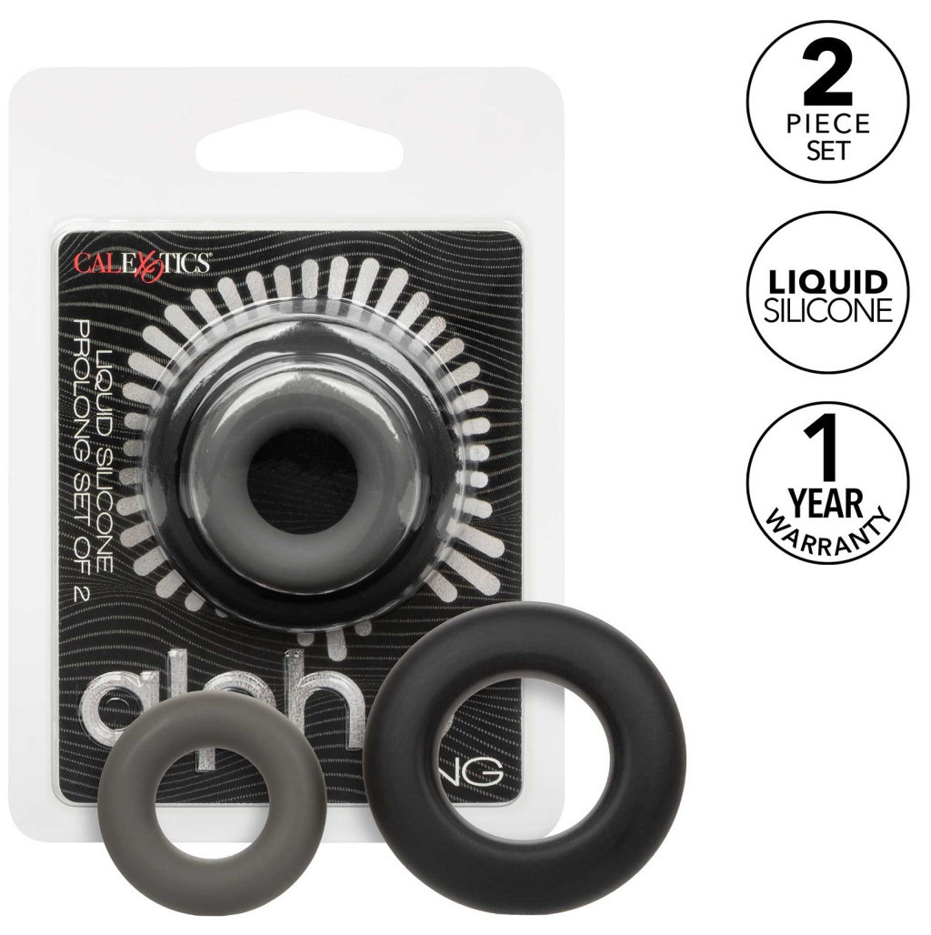 Alpha Ring – prémium péniszgyűrűk (2 db) Alpha Ring – prémium péniszgyűrűk (2 db)