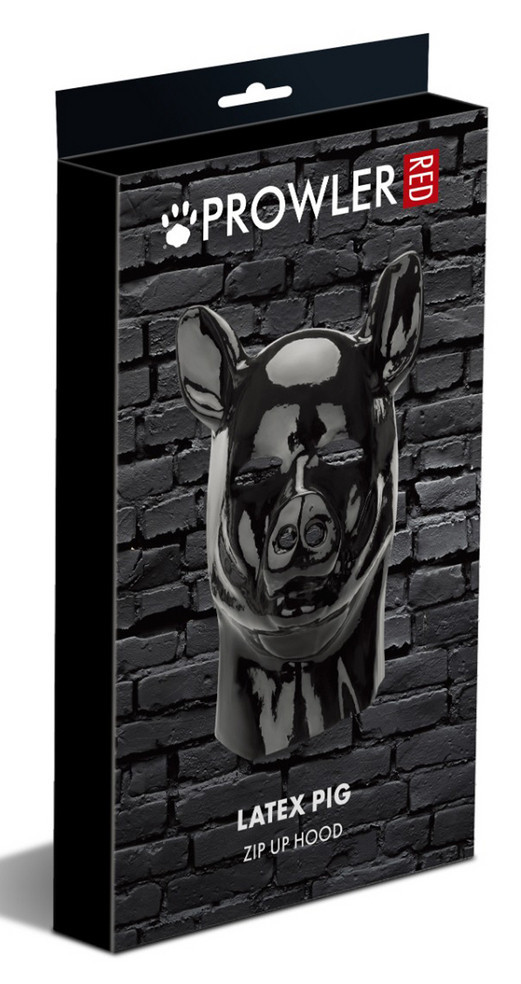 Latex Pig Hood Prowler – prémium latex maszk
