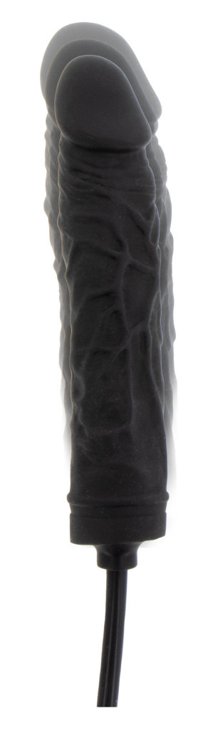 Inflatable Dildo – fekete, 18 cm és 3,5 cm prémium vibrátor Inflatable Dildo – fekete, 18 cm és 3,5 cm prémium vibrátor