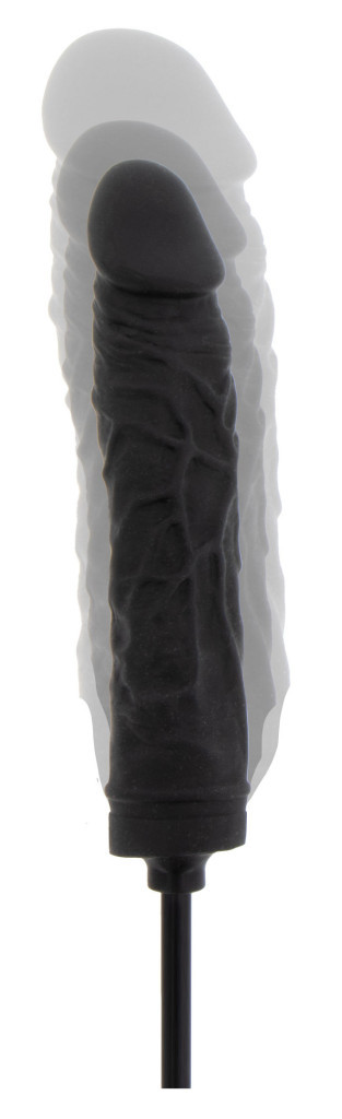 Inflatable Dildo – fekete, 18 cm és 3,5 cm prémium vibrátor Inflatable Dildo – fekete, 18 cm és 3,5 cm prémium vibrátor