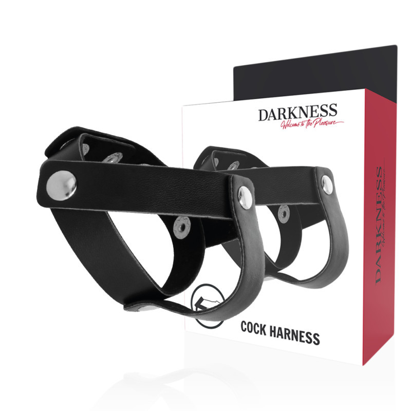DARKNESS – bőrszíj pénisz és here számára