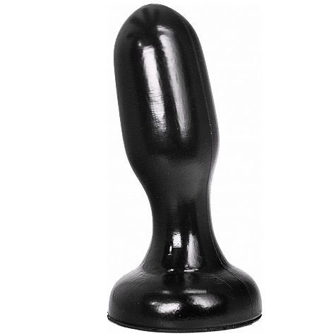 ALL BLACK - 19,5 cm anális dugó