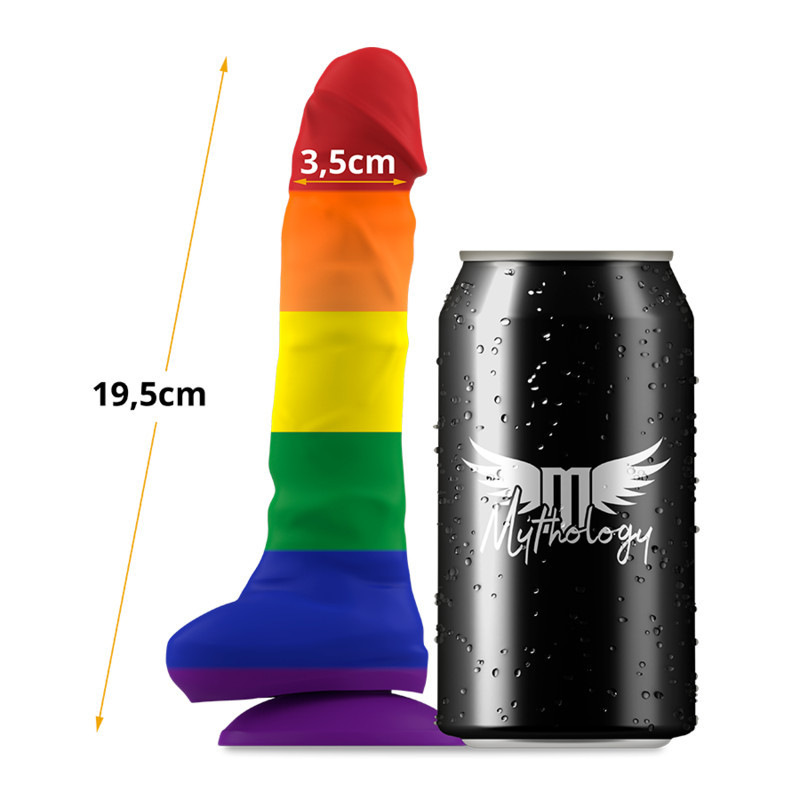 MYTHOLOGY - COREY PRIDE DILDO L – prémium érzéki dildó