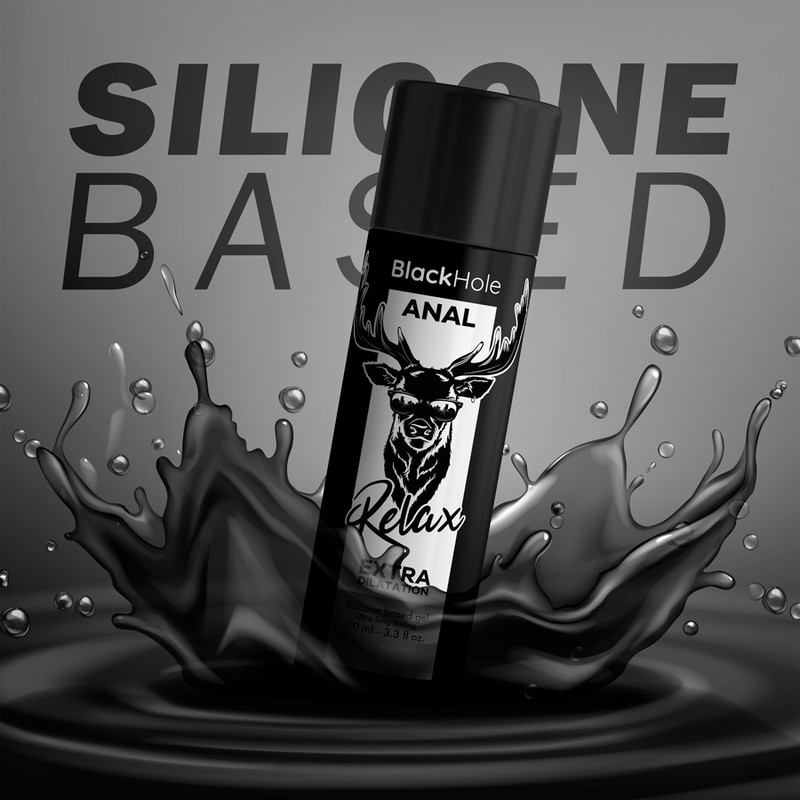 BLACK HOLE – prémium szilikon alapú análgél 100 ml