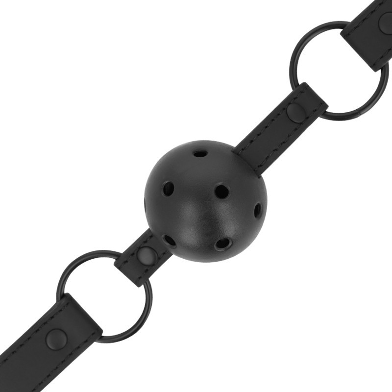 INTENSE – prémium bőr golyós fétis gag INTENSE – prémium bőr golyós fétis gag