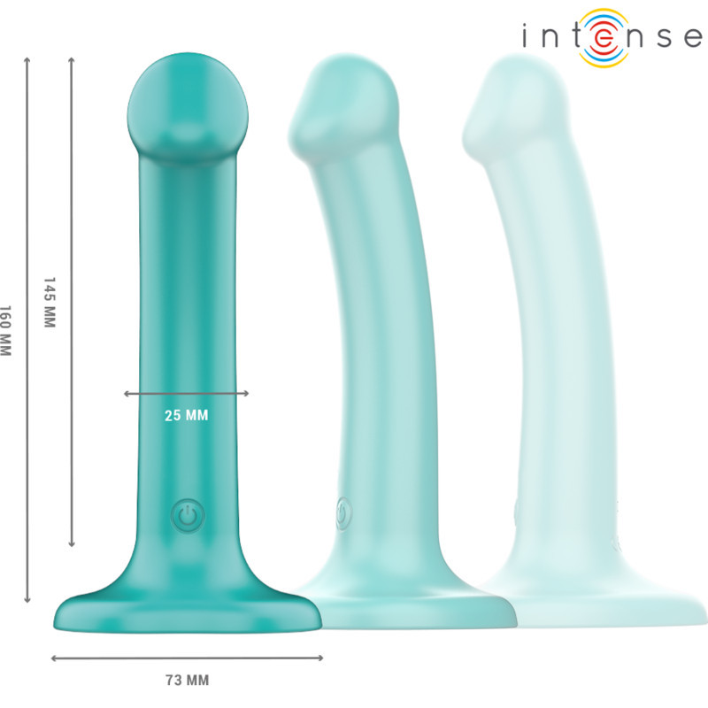 INTENSE Katie – vibrátor tapadókoronggal, 10 rezgés, távirányító INTENSE Katie – vibrátor tapadókoronggal, 10 rezgés, távirányító