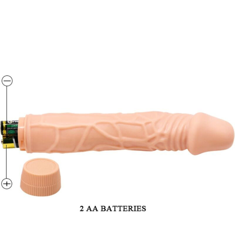 BAILE - élethű vibrátor 22,5 cm hús színben BAILE - élethű vibrátor 22,5 cm hús színben