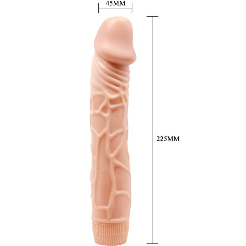 BAILE - élethű vibrátor 22,5 cm hús színben BAILE - élethű vibrátor 22,5 cm hús színben