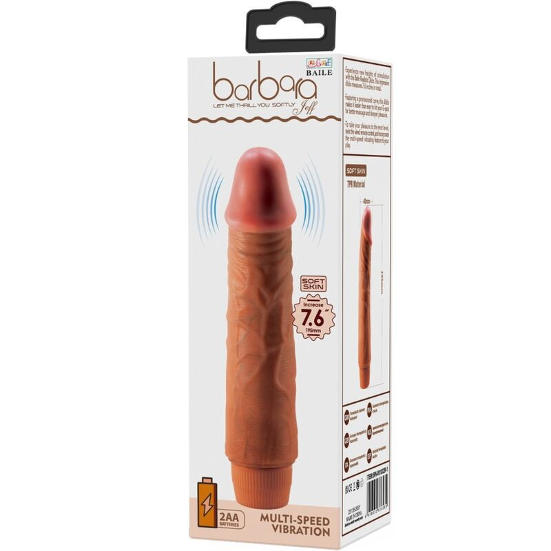 BAILE - Realisztikus, 19,5 cm-es vibrátor