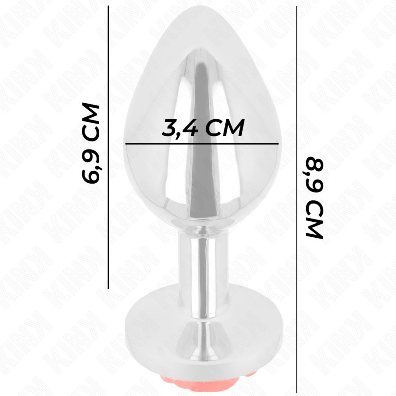 KINK - közepes méretű análplug - rózsaszín KINK - közepes méretű análplug - rózsaszín