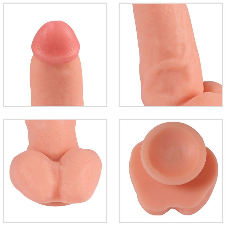 SHEQU Red Eagle – távirányítós vibrátor dildo 17 cm