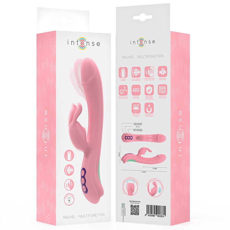 INTENSE Rachel – pink vibrátor 5 rezgésmintával INTENSE Rachel – pink vibrátor 5 rezgésmintával