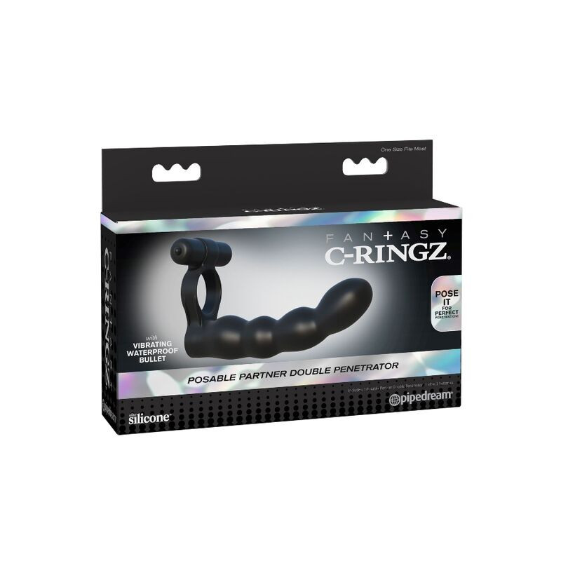 FANTASY C-RINGZ – állítható dupla penetrátor vibrátor