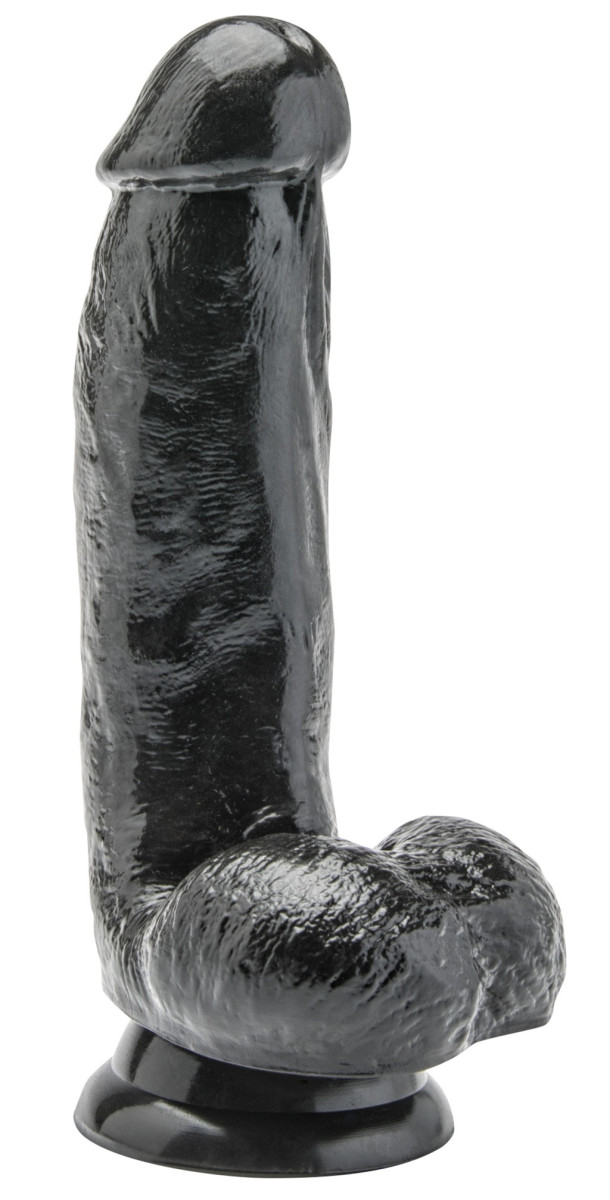 Dildo Jr Aby – Prémium fekete íntöltő 12 cm