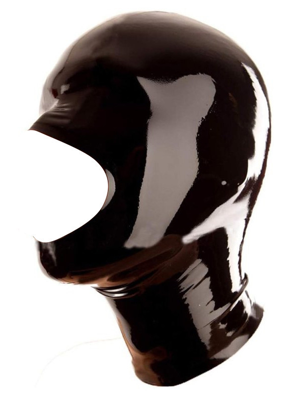 Openose Black – latex símaszk, érzéki stílusban