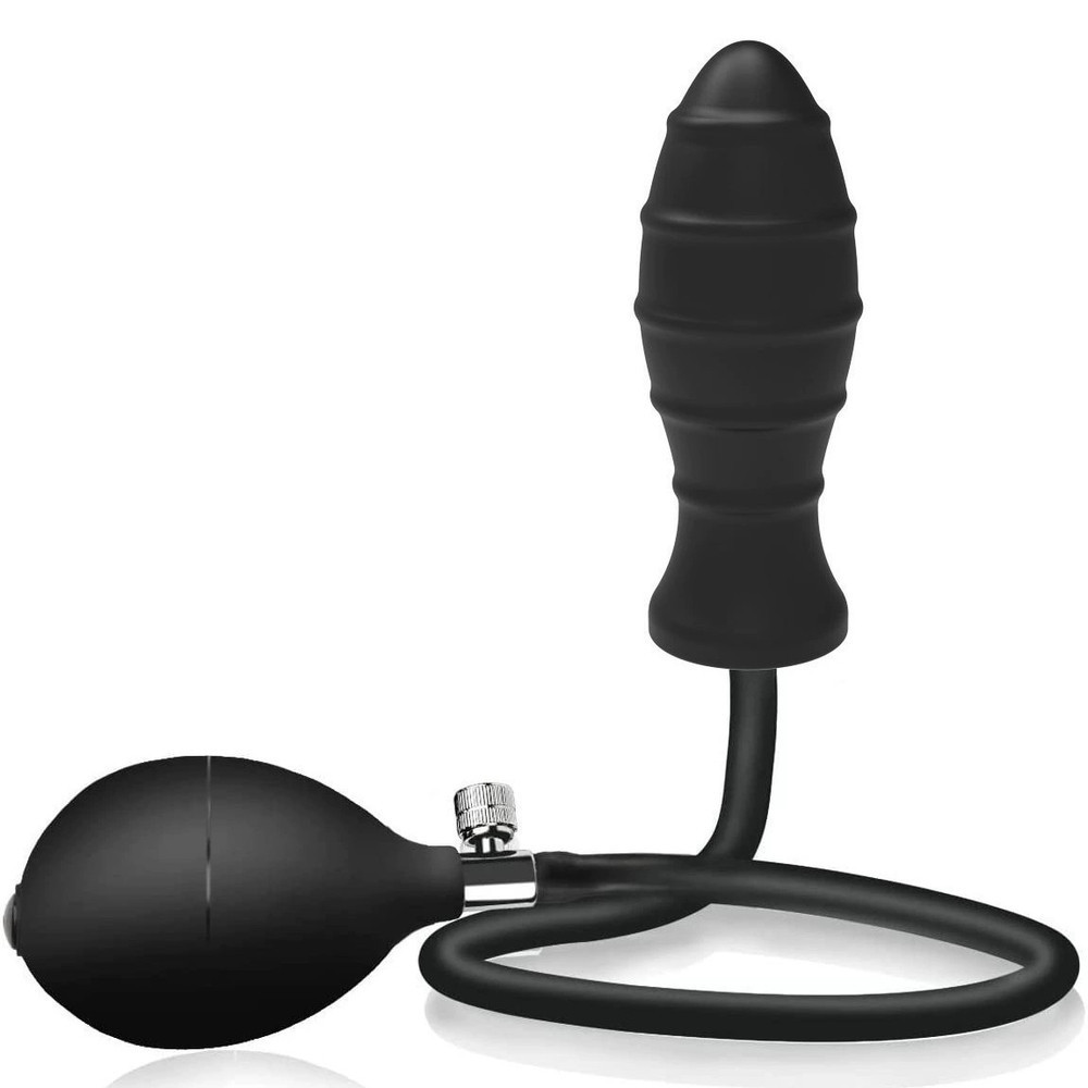Ribinlate Inflatable Plug dildó 8 x 3,8 cm